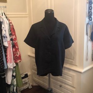 Everlane linen blouse, size 10